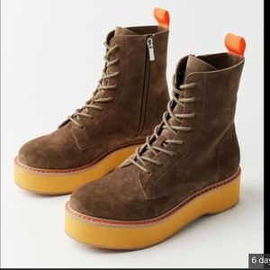 Urban Outfitters gemma suede utility boot